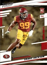 2022 Panini Prestige Drake Jackson #359 San Francisco 49ers 2I