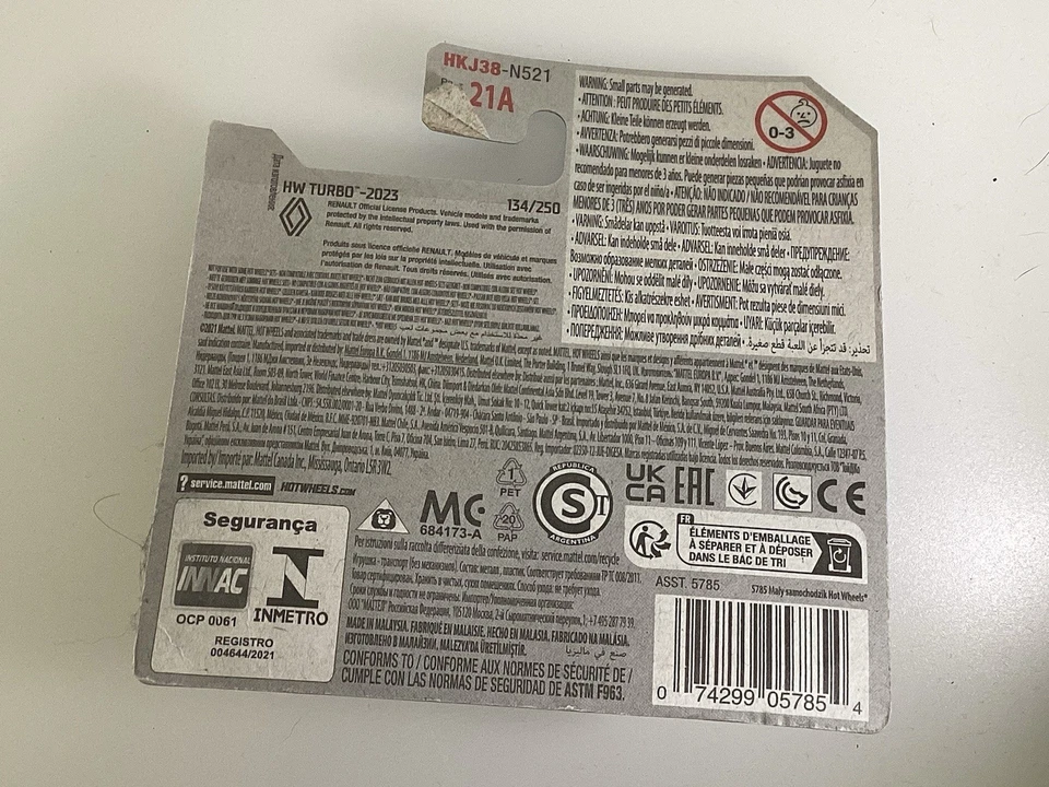 Hot Wheels - RENAULT SPORT R.5.01 134/250 - Image 2 of 2