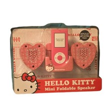 Sanrio Hello Kitty 2011 Mini Foldable Speaker iPod Compatible