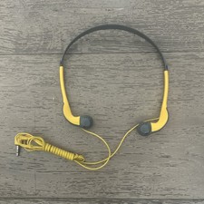 Vintage Sony Sport MDR-W20 Walkman Headphones Yellow - Tested  Working