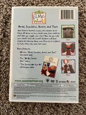 (未使用･未開封品)Elmo&#39;s World: Head Shoulders Knees &amp; Toes [DVD] Elmo's World: Head, Shoulders, Knees and Toes (DVD) Warner