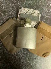 36oz US Artic canteen with Insulated Cover in Coyote Brown
