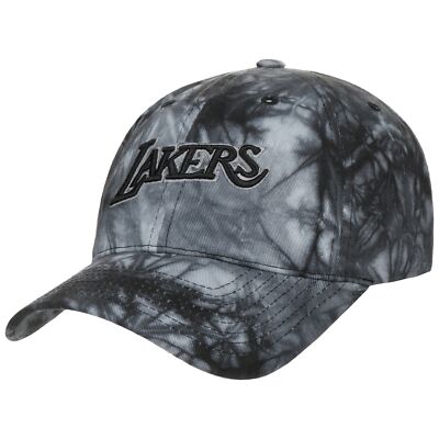MITCHELL & NESS NBA Scrunch Tie Dye Lakers Cap Basecap Baseballcap Curved Brim