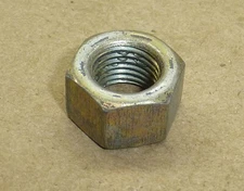 25 pc Fine Thread Nuts, 3/8-24, Zinc 004