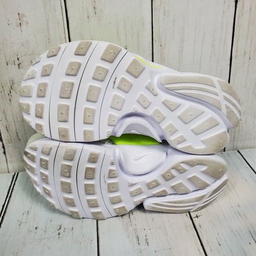 NIKE Presto Extreme Toddler Size 10C White Yellow Neon Slip On EUC AA3514-101 - Picture 14 of 16