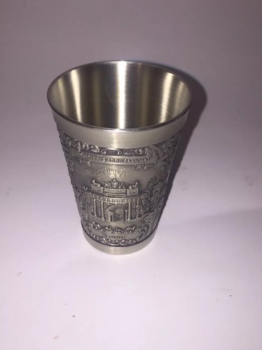 VTG Original Zimn Becker Authentic Mint Wine Cup With 3 DifeRrenT Scenes - Picture 2 of 9