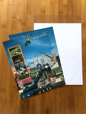2001 Jet Set Radio Future Xbox Vintage Print Ad/Poster Authentic