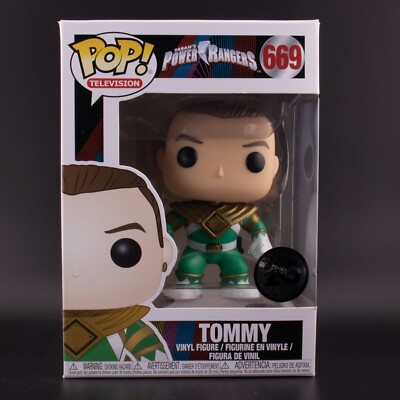 Funko Pop! Vinyl: Power Rangers Tommy #669 Vaulted/25th Anniversary  Protec