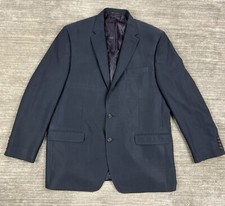 Chaps Blazer Mens 46L Gray Sport Coat Jacket Longsleeve CA01129