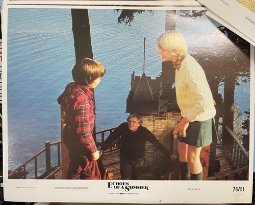 Jodie Foster, Richard Harris, Brad Savage, Echoes Of A Summer 7 Lobby Karten Lot - Bild 6 von 7