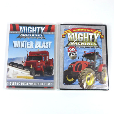 Mighty Machines (DVD) - Tremendous Tools & Winter Blast - 2 DVDs