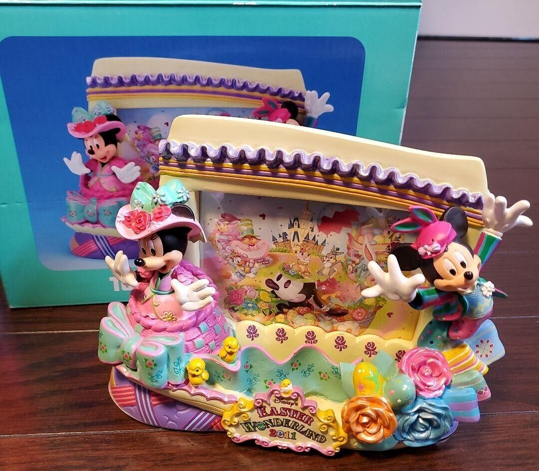 Tokyo Disney Resort Easter 2011 Photo Frame 3D Photo Stand Mickey