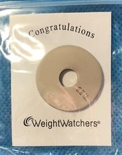 Weight Watchers 25 Pounds LBS Round Charm Washer New in Package