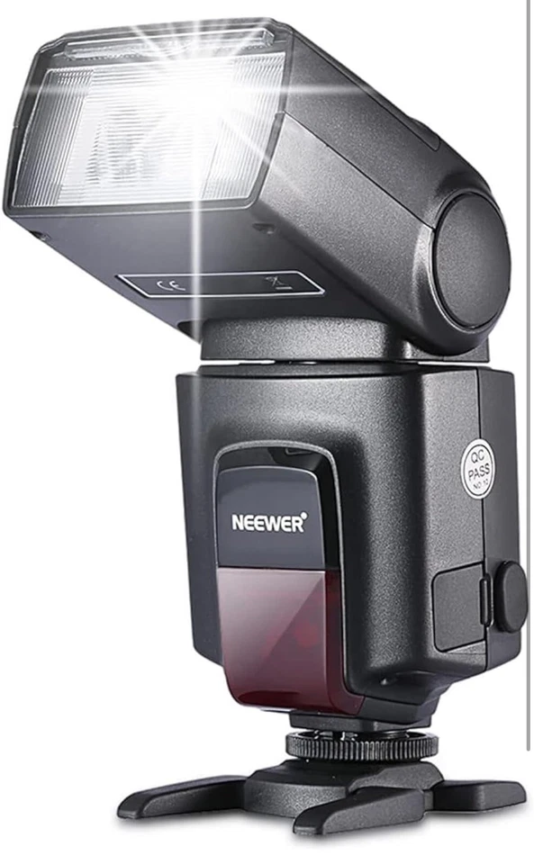 Neewer TT560 Flash Speedlite For Canon Nikon Sony Panasonic Olympus Samsung DSLR - Image 4 of 4