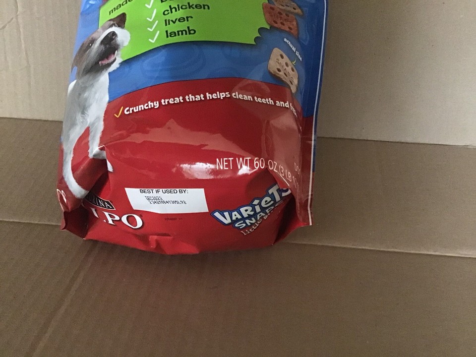 60 OZ!!! Purina ALPO Variety Snaps Little Bites Training Treats SHIPS