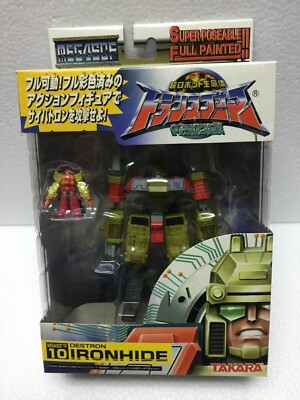Takara Transformers Megascf SCF IRONHIDE 10 MISB Action Figure New Sealed