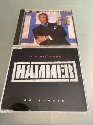 M.C. Hammer LOT OF 2: IMPORT Its All Good & Please Hammer Don t Hurt Em VG