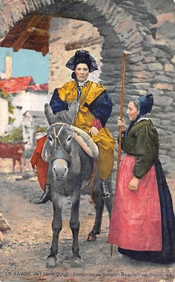 Cpa Costumes De Savoie - Beaufort Sur Doron (234874)
