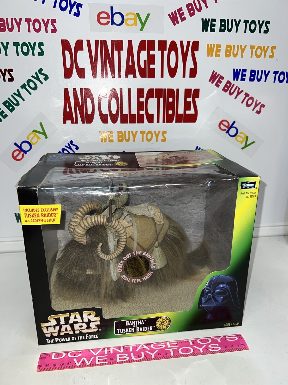 🔥Star Wars Power Of the Force Bantha and Tusken Raider Kenner Sealed Box NEW🔥