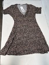 Only Kleid Verona S/S Short Dress JRS NOOS XL Leo Design (H066)