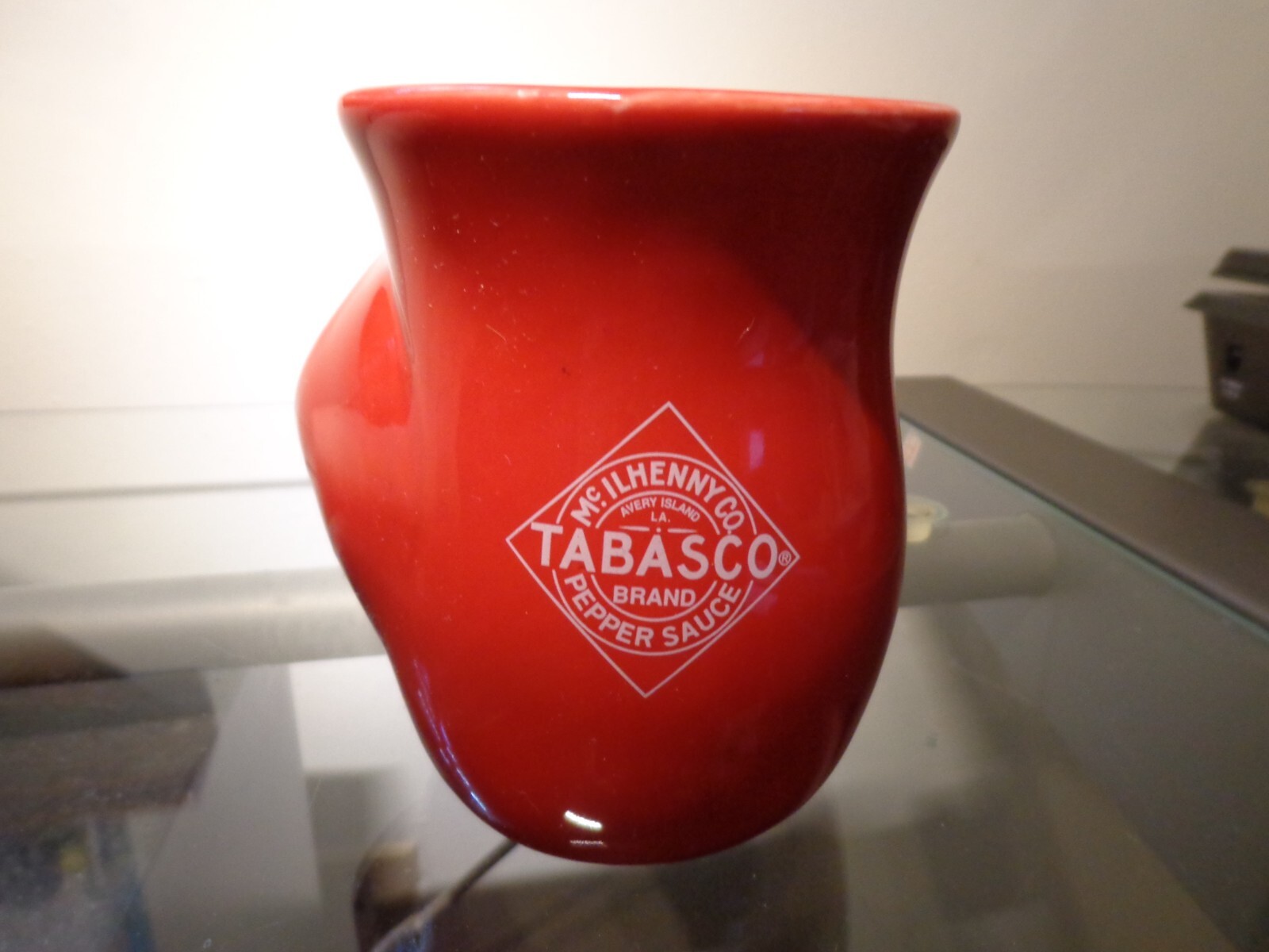 Tabasco Glasses Beverage Set Tray Stem Glasses Ice Cubes Hand Warmer