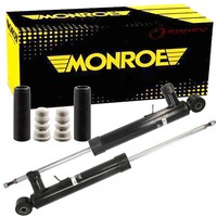 2X Monroe StoßDäMpfer + Service-Kit Hinten FüR Alhambra Passat Touran VW