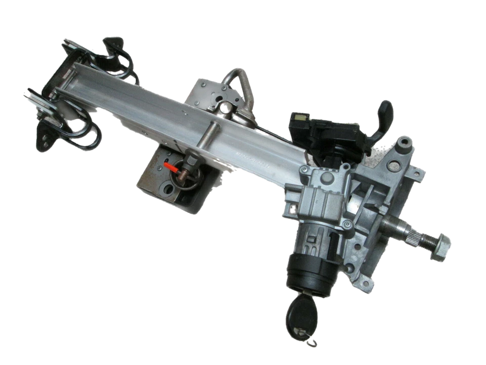 Columna de dirección inclinable automática Jeep Cherokee XJ 97-01 con llave Foto 2 de 3