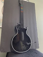 Playstation 3 PS3 Guitar Hero Wireless Gibson Uses Battery In Good Cond (AP)