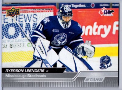 Ryerson Leenders Rookie - 2023-24 Upper Deck CHL Stars #326 (RC) Buffalo Sabres
