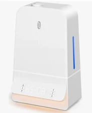 6L Ultrasonic Cool Mist Humidifier For Home 26DB Whisper Quiet Humidistat, White