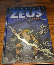 OLYMPIANS ZEUS KING OF THE GODS-GEORGE OCONNOR HARDCOVER BOOK
