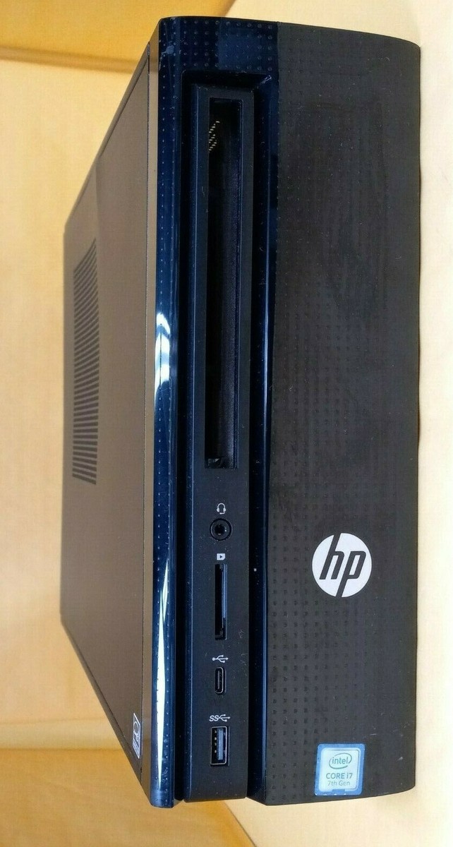 HP Slimline 270-p014 1000GB SSD Intel Core i7 7th Gen 2.90GHz