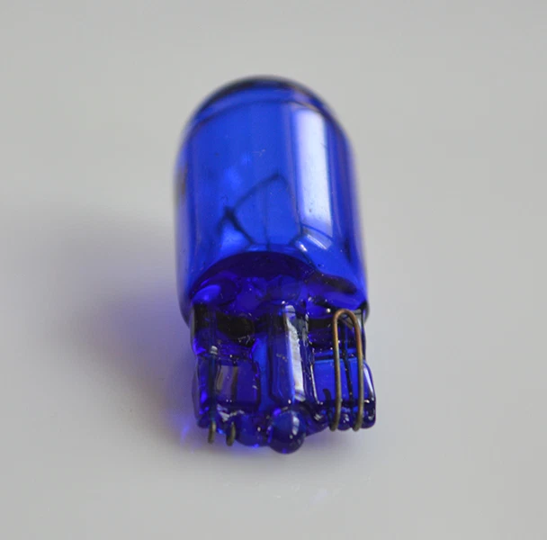 T10 W5W 5000K Super White Globe Front Park Head Light Bulb Glass Wedge Base - Image 3 of 4