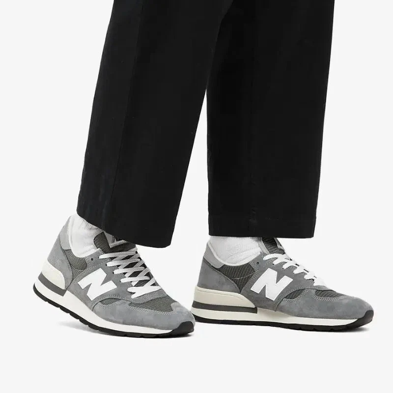 New Balance M990GR1 Grey White Made In USA Mens Shoes Size 8-12 new sneakers