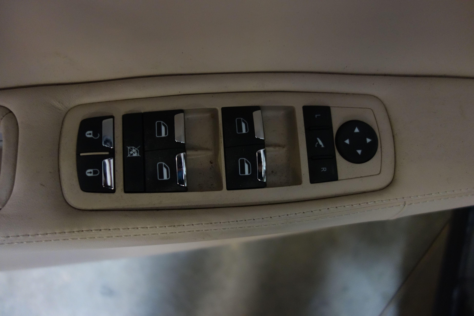 2018 MASERATI GHIBLI DRIVER LEFT FRONT MASTER WINDOW SWITCH TAN 