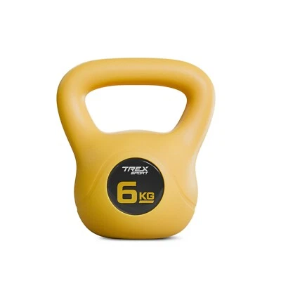 Kettlebell 6 kg Kugelhantel Schwunghantel Kugelgewicht Kraft Training TREX SPORT