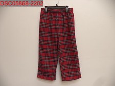 NWOT - L.L.Bean Kids' Red, Blue  Green Flannel Pajama Pant, Size S/4