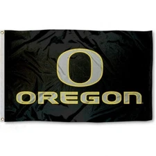 OREGON DUCKS 3'X5' FLAG BANNER ***100% FULL COLOR ON BOTH SIDES OF FLAG***