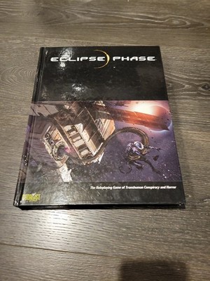 ECLIPSE PHASE ROLEPLAYING GAME BOOK OF TRANSHUMAN CONSPIRACY & HORROR HARDCOVER