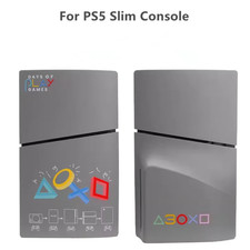 Faceplate Cover ABS Shell for Playstation 5 Slim Disc Edition Side Panel Plate