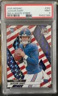 2025 Panini Mosaic - Rookies Jaxson Dart #362 Red & White Stripe Prizm - PSA 9