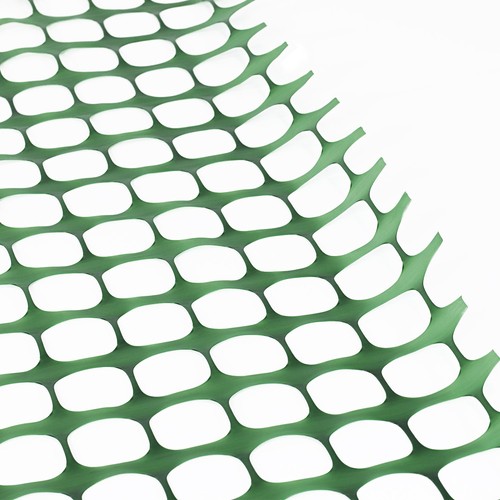 Temporary Fence 4x100ft Green Plastic Mesh Roll Safety Netting Garden Yard - Picture 2 of 8