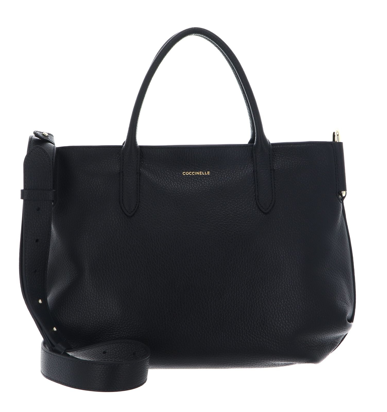 COCCINELLE handbag Rebekka Handbag Grained Leather Noir