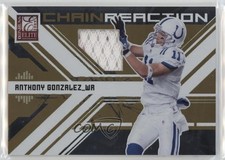 2009 Donruss Elite Chain Reaction Jerseys 69/299 Anthony Gonzalez #10 17hq