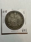 1878-S Trade Silver Dollar VF Very Fine San Francsico Mint Better Type Coin