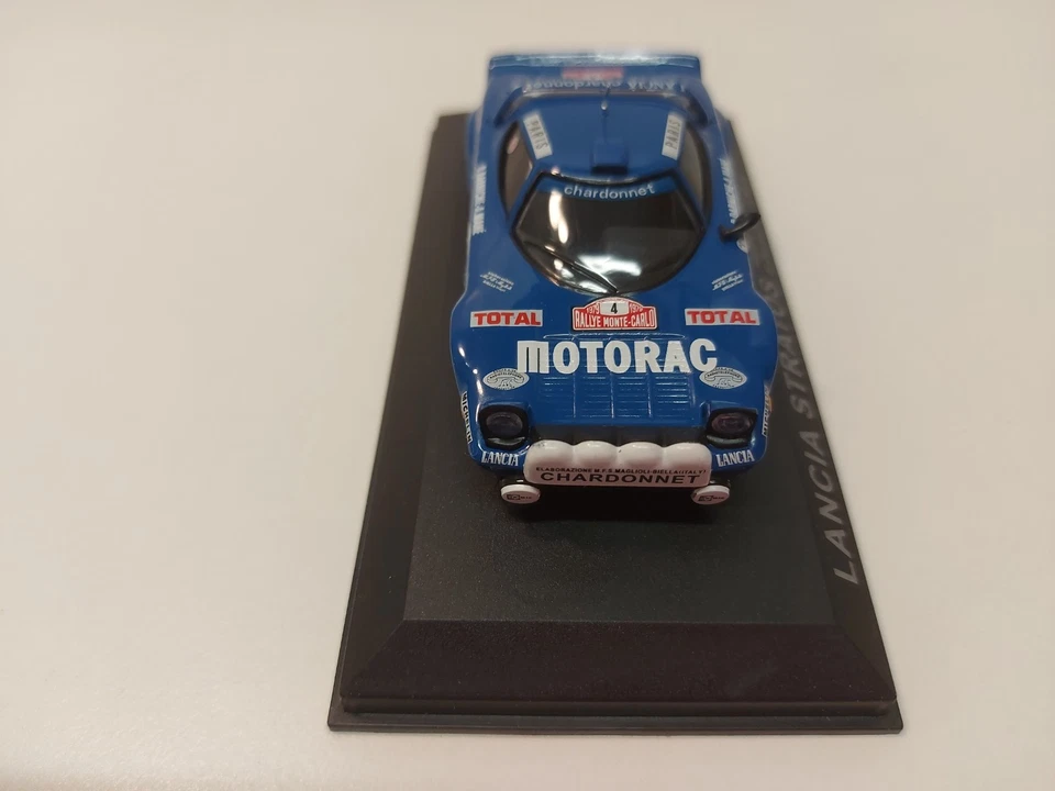 Rally WRC Lancia Stratos Bernard Darniche Rally Monte-Carlo 1979 1:43 Altaya box - Immagine 2 di 4