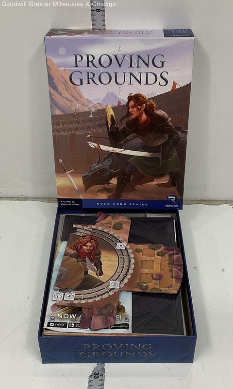 In Original Box Kane Klenko Proving Grounds Solo Hero Series Board Game