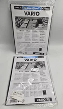 2 Packs Vario Stamp Stock Pages Leuchtturm No. 312 882 (7S) & 337 942 (1S)
