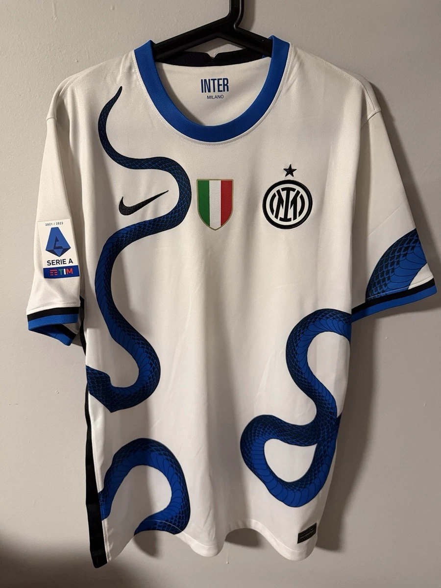 Nike Size L Inter Milan International Club Soccer Fan Apparel and