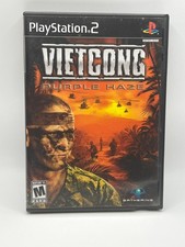 PlayStation 2 Vietcong Purple Haze PS2 Complete Case Disc Mature Shooter NTSC